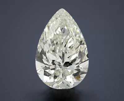 5.51ct I SI2 Rare Carat Ideal Cut Pear Diamond