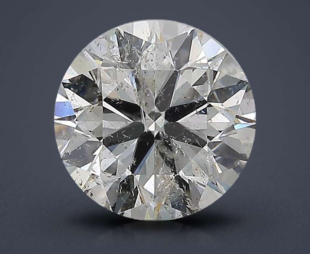 2.50ct G SI2 Excellent Cut Round Diamond