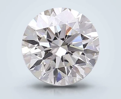 2.23ct G VVS2 Excellent Cut Round Lab Grown Diamond