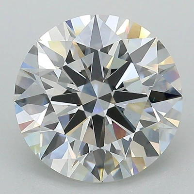 3.65ct F VS1 Rare Carat Ideal Cut Round Lab Grown Diamond