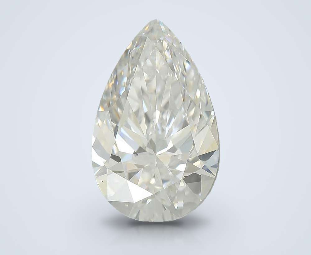 2.08ct E VS1 Rare Carat Ideal Cut Pear Lab Grown Diamond
