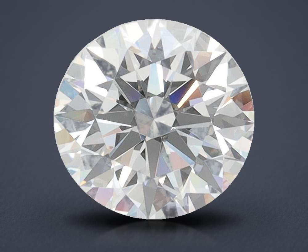 1.59ct D FL Rare Carat Ideal Cut Round Lab Grown Diamond