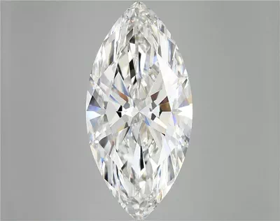 9.92ct F VVS2 Rare Carat Ideal Cut Marquise Lab Grown Diamond