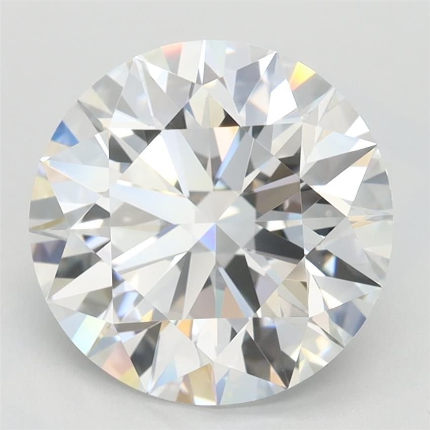 3.12ct D IF Rare Carat Ideal Cut Round Lab Grown Diamond