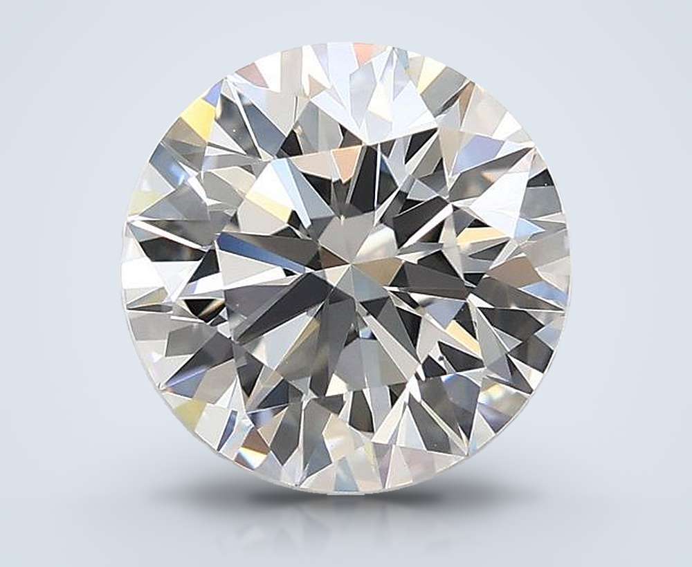 1.52ct D VVS2 Rare Carat Ideal Cut Round Lab Grown Diamond