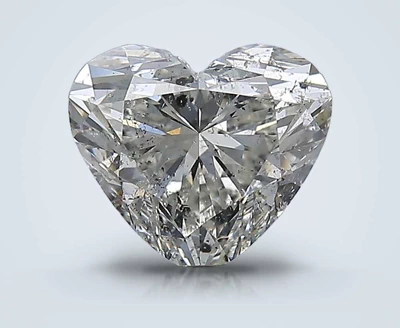 2.01ct G SI2 Rare Carat Ideal Cut Heart Diamond