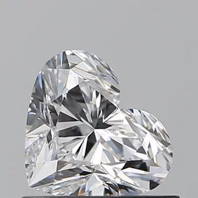 0.70ct D IF Rare Carat Ideal Cut Heart Diamond