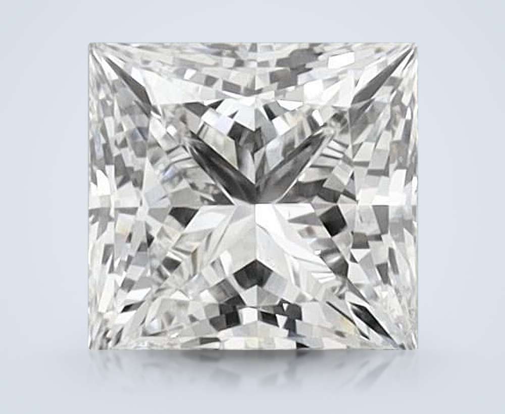 1.05ct E VS1 Rare Carat Ideal Cut Princess Lab Grown Diamond