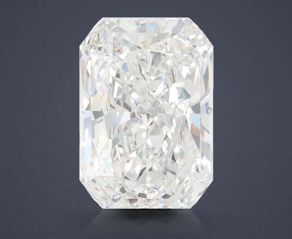 4.03ct E VVS1 Rare Carat Ideal Cut Radiant Lab Grown Diamond