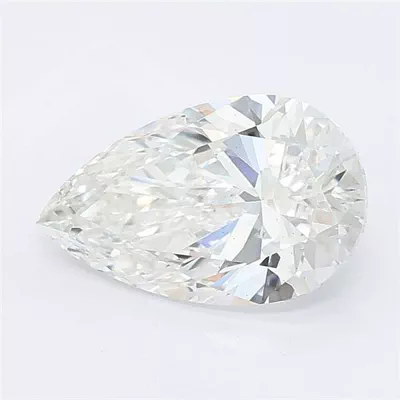 1.51ct F VS2 Rare Carat Ideal Cut Pear Lab Grown Diamond