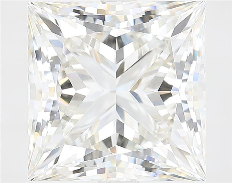 6.37ct F VS1 Rare Carat Ideal Cut Princess Lab Grown Diamond