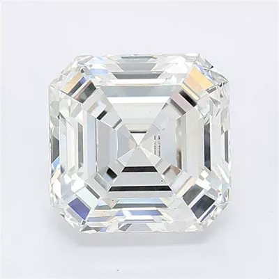 2.01ct F VS1 Rare Carat Ideal Cut Asscher Lab Grown Diamond