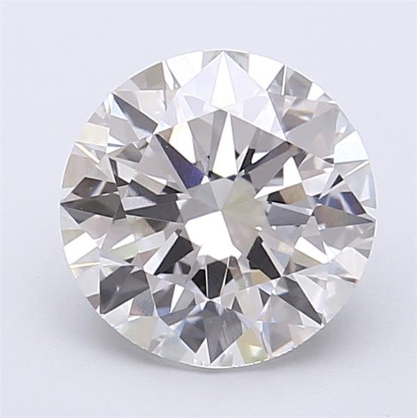 2.04ct F VVS2 Excellent Cut Round Lab Grown Diamond