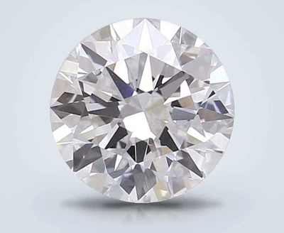 2.04ct F VVS2 Excellent Cut Round Lab Grown Diamond