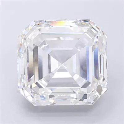 10.08ct D VVS2 Rare Carat Ideal Cut Asscher Lab Grown Diamond