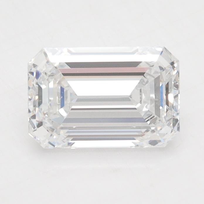 1.09ct D VVS1 Rare Carat Ideal Cut Emerald Lab Grown Diamond