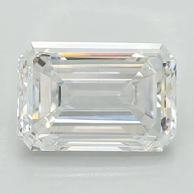 1.08ct D VS2 Very Good Cut Emerald Lab Grown Diamond