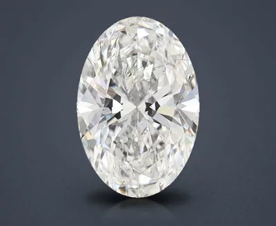 1.56ct E SI1 Rare Carat Ideal Cut Oval Lab Grown Diamond