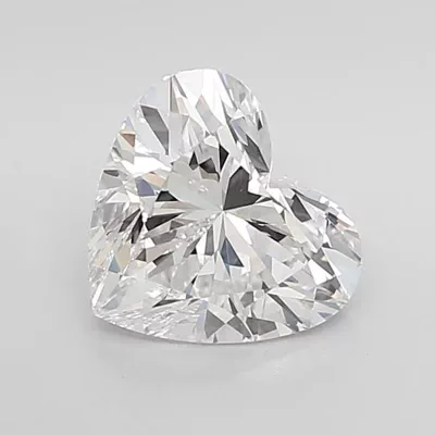 2.06ct D VVS2 Rare Carat Ideal Cut Heart Lab Grown Diamond