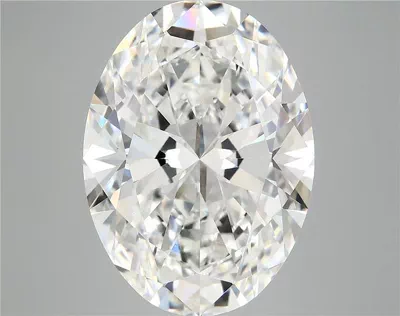 10.06ct F VVS2 Rare Carat Ideal Cut Oval Lab Grown Diamond