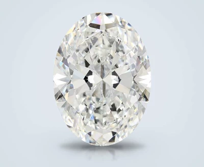 10.06ct F VVS2 Rare Carat Ideal Cut Oval Lab Grown Diamond