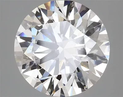 2.83ct F SI1 Rare Carat Ideal Cut Round Lab Grown Diamond