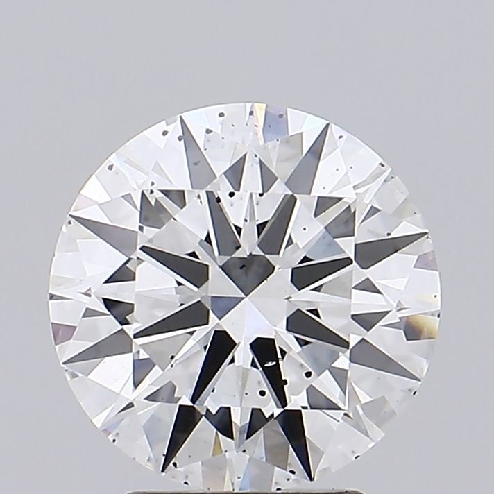 3.07ct F SI1 Rare Carat Ideal Cut Round Lab Grown Diamond