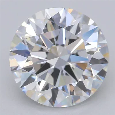 2.06ct D VS1 Rare Carat Ideal Cut Round Lab Grown Diamond