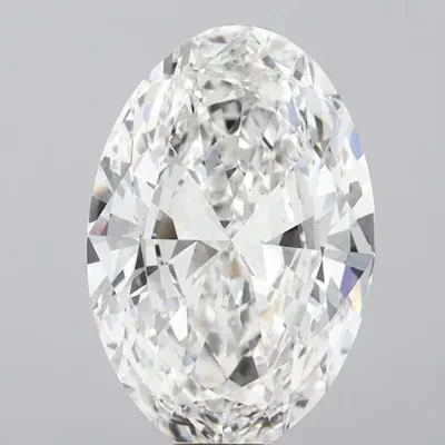 15.02ct F VS2 Excellent Cut Oval Lab Grown Diamond