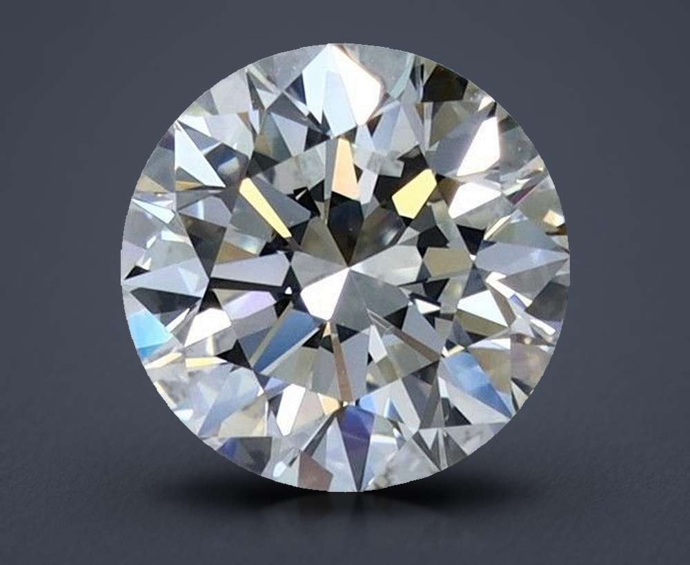 2.01ct J VS1 Rare Carat Ideal Cut Round Diamond