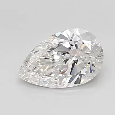 1.52ct F VS1 Rare Carat Ideal Cut Pear Lab Grown Diamond