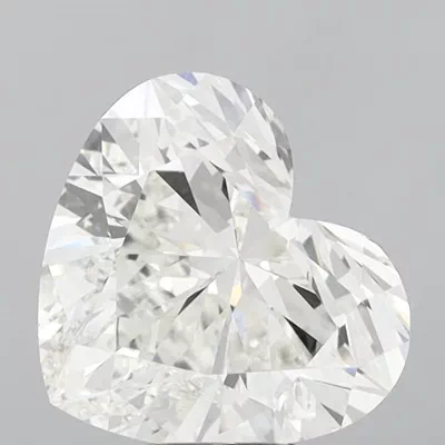 7.04ct G VVS2 Rare Carat Ideal Cut Heart Lab Grown Diamond