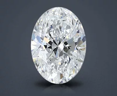 1.03ct D VS1 Rare Carat Ideal Cut Oval Lab Grown Diamond