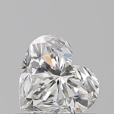 0.59ct H VVS2 Rare Carat Ideal Cut Heart Diamond