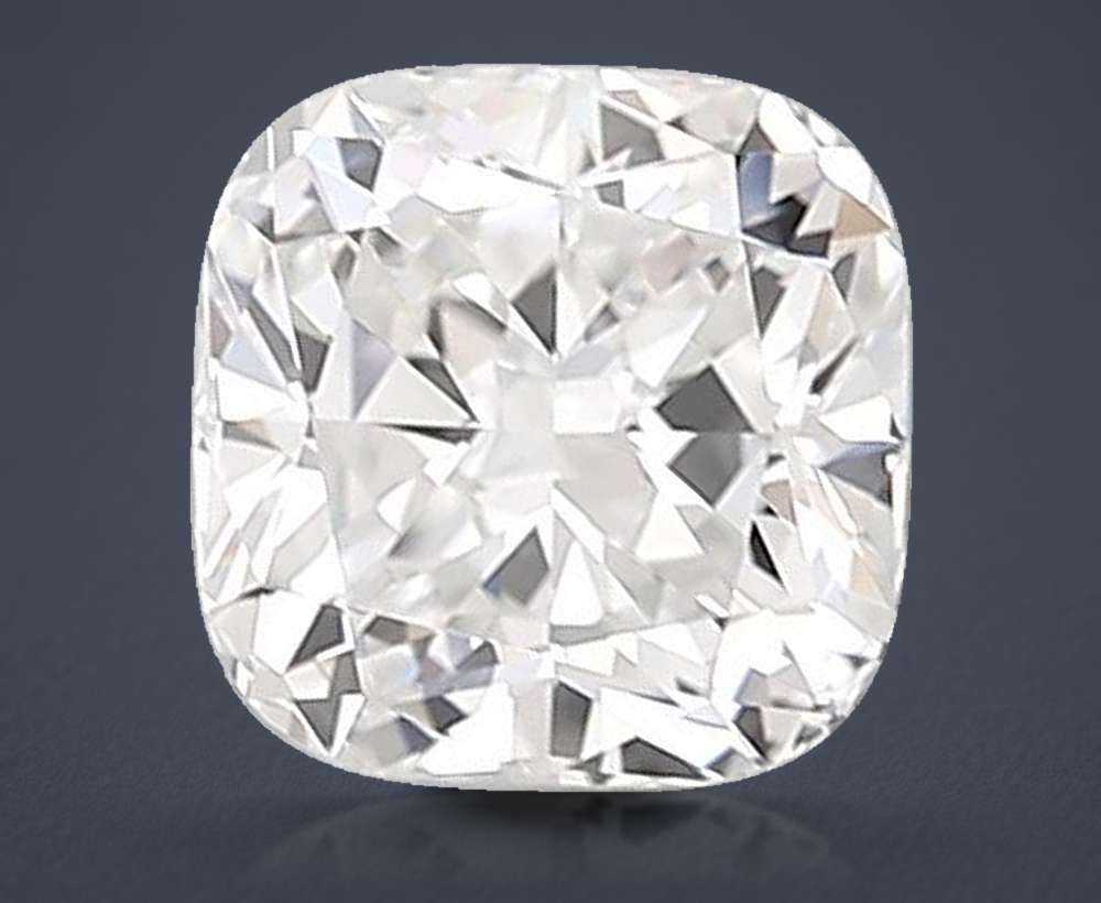 1.51ct E VVS2 Rare Carat Ideal Cut Cushion Lab Grown Diamond