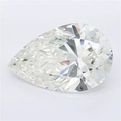 8.06ct G VVS2 Rare Carat Ideal Cut Pear Lab Grown Diamond
