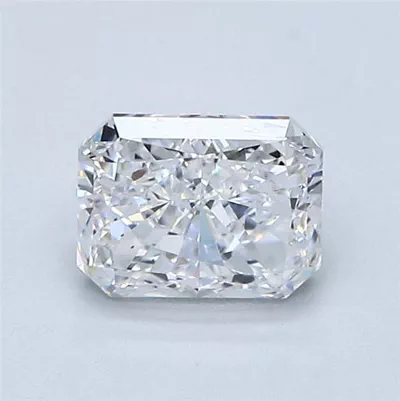 0.91ct D VS1 Rare Carat Ideal Cut Radiant Diamond