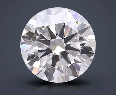 2.01ct F VS2 Rare Carat Ideal Cut Round Lab Grown Diamond