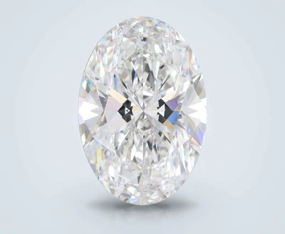 11.29ct F VS2 Rare Carat Ideal Cut Oval Lab Grown Diamond