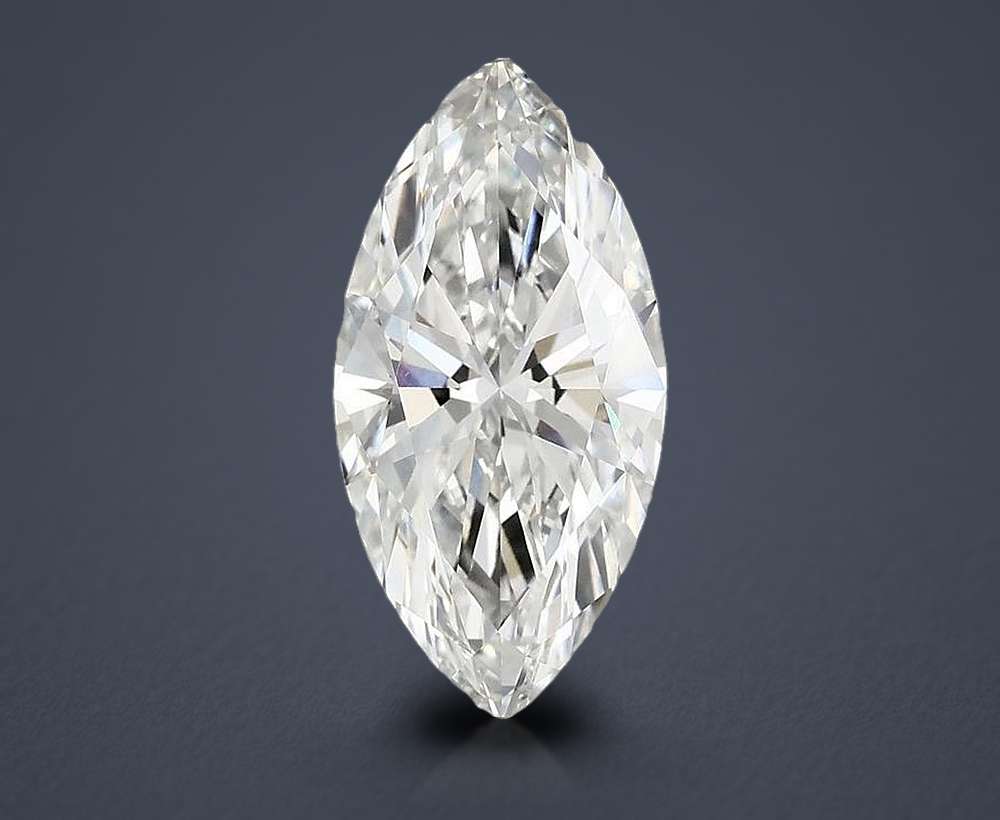 1.62ct E VS2 Rare Carat Ideal Cut Marquise Lab Grown Diamond