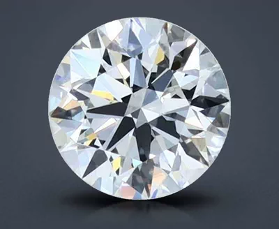 1.06ct H VVS2 Rare Carat Ideal Cut Round Diamond