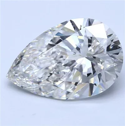 10.68ct G VS1 Rare Carat Ideal Cut Pear Lab Grown Diamond