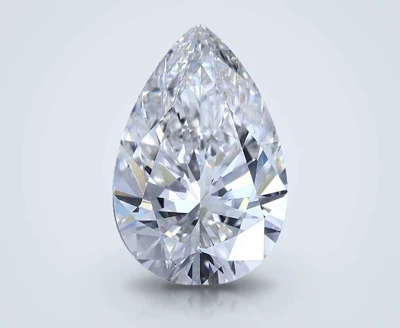 10.68ct G VS1 Rare Carat Ideal Cut Pear Lab Grown Diamond