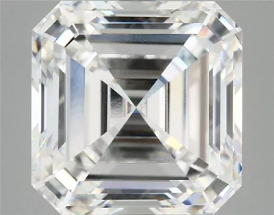 8.04ct E VVS2 Excellent Cut Asscher Lab Grown Diamond
