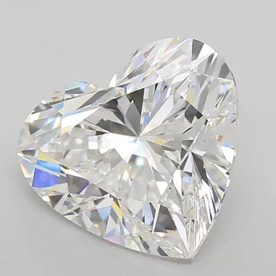 7.01ct E VS1 Rare Carat Ideal Cut Heart Lab Grown Diamond