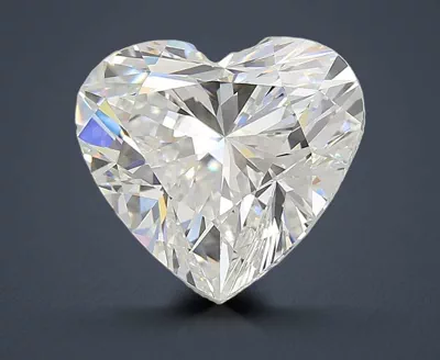 7.01ct E VS1 Rare Carat Ideal Cut Heart Lab Grown Diamond