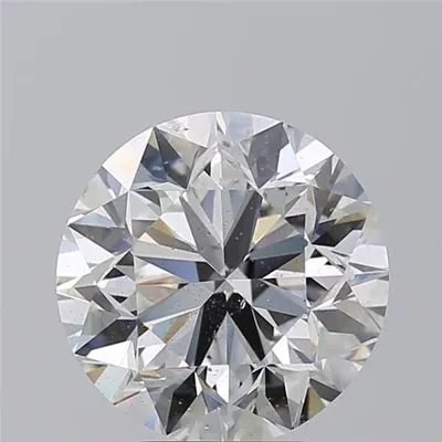 5.01ct F SI2 Very Good Cut Round Diamond