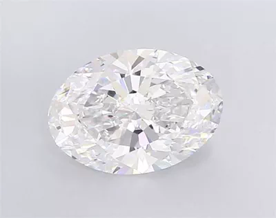 9.11ct F VVS2 Rare Carat Ideal Cut Oval Lab Grown Diamond