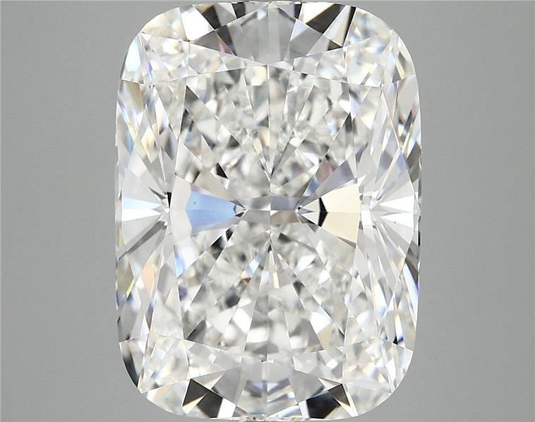 7.25ct E VVS2 Rare Carat Ideal Cut Cushion Lab Grown Diamond