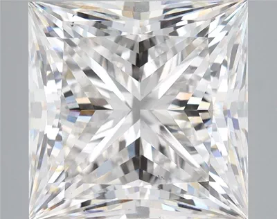 8.56ct F VS1 Rare Carat Ideal Cut Princess Lab Grown Diamond